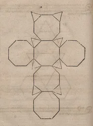 Desarrollo de un cubo truncado